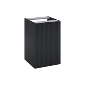 Szafki łazienkowe - Szafka łazienkowa wisząca Nabel 40x45.2x63.5 cm czarny mat Roca - miniaturka - grafika 1