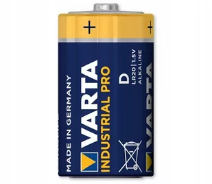 Bateria Varta Industrial Pro LR20 D Alkaliczna - Baterie i akcesoria - miniaturka - grafika 1