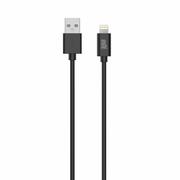Kable USB - B.On Cable kabel USB-A/lightning 1m (czarny) - miniaturka - grafika 1
