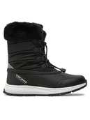 Buty dla dziewczynek - Viking Śniegowce 3-93610-233 Czarny - miniaturka - grafika 1