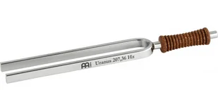 Meinl Widelec do tuningu planetarnego, Uran wyprodukowano w Niemczech 207,36 Hz / G3#, do terapii dźwięku, jogi i medytacji, stal niklowana premium z ergonomicznym uchwytem z korka, 2-letnia gwarancja TF-U - Instrumenty perkusyjne - miniaturka - grafika 1