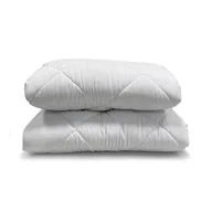 Kołdry - Kołdra puch szwedzki 150 x 200 cm poliester biała - miniaturka - grafika 1