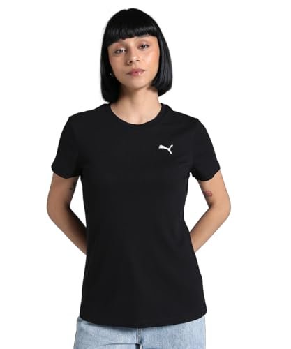 Koszulka ESS Elevated Rib PUMA czarna