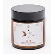 Świece - Świeczka zapachowa Cotton 120ml - miniaturka - grafika 1