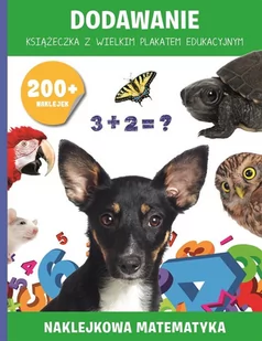 MD Creative 200 naklejek. Dodawanie i odejmowanie - praca zbiorowa - Przybory szkolne - miniaturka - grafika 2