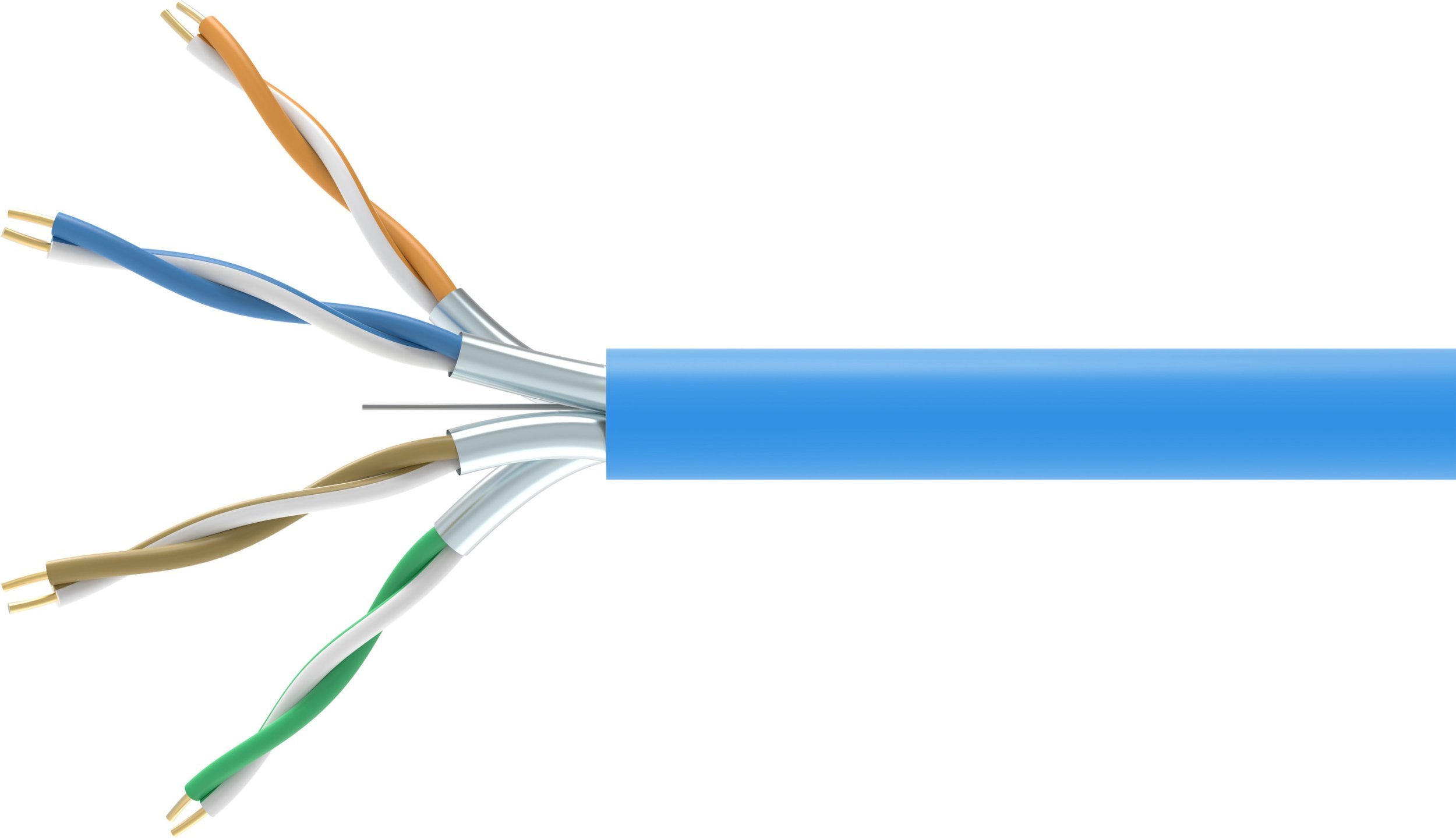 Equip 404544 kabel sieciowy Niebieski 305 m Cat6a U/FTP STP