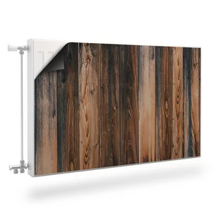 Osłona MAGNETYCZNA Grzejnika Pionowe Rustykalne Deski 80cm x60cm - Dekoracje domu - miniaturka - grafika 1