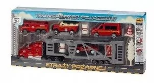 Transporter Pojazdów Straży Pożarnej Zestaw Joinco - Samochody i pojazdy dla dzieci - miniaturka - grafika 1