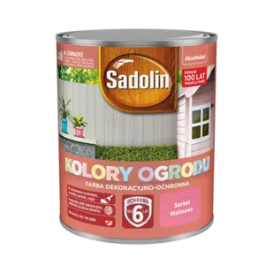 Farba SD KOLORY OGRODU Sorbet Malinowy 0,7 l - Farby i impregnaty do drewna - miniaturka - grafika 1