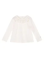 Kaftaniki dla niemowląt - Le Chic Bluzka "Nayma" w kolorze kremowym - miniaturka - grafika 1