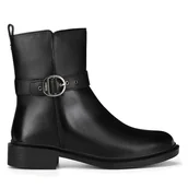 Botki damskie - Botki MEXX MX/003C-RST Czarny - miniaturka - grafika 1