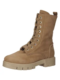 Gabor Skórzane botki w kolorze jasnobrązowym - Botki damskie - miniaturka - grafika 1