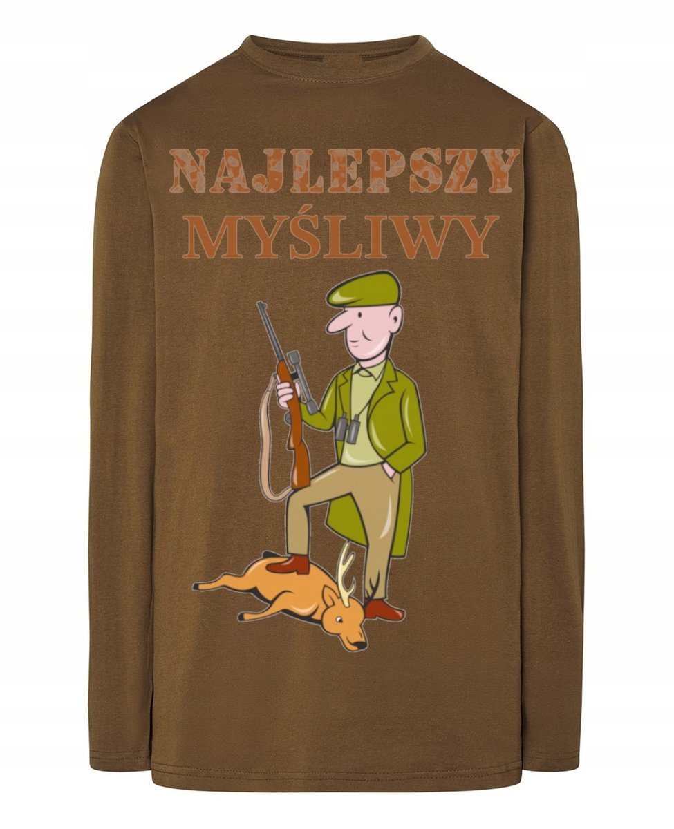 Longsleeve Najlepszy Myśliwy r.XS