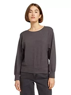 Swetry damskie - TOM TAILOR Denim Damski Sweter z bawełny ekologicznej 1029151, 10522 - Shale Grey Melange, M - miniaturka - grafika 1