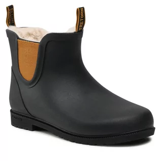 Buty dla dziewczynek - Kalosze TRETORN - Kids Chelsea Winter 47263316 Black/Harvest - grafika 1