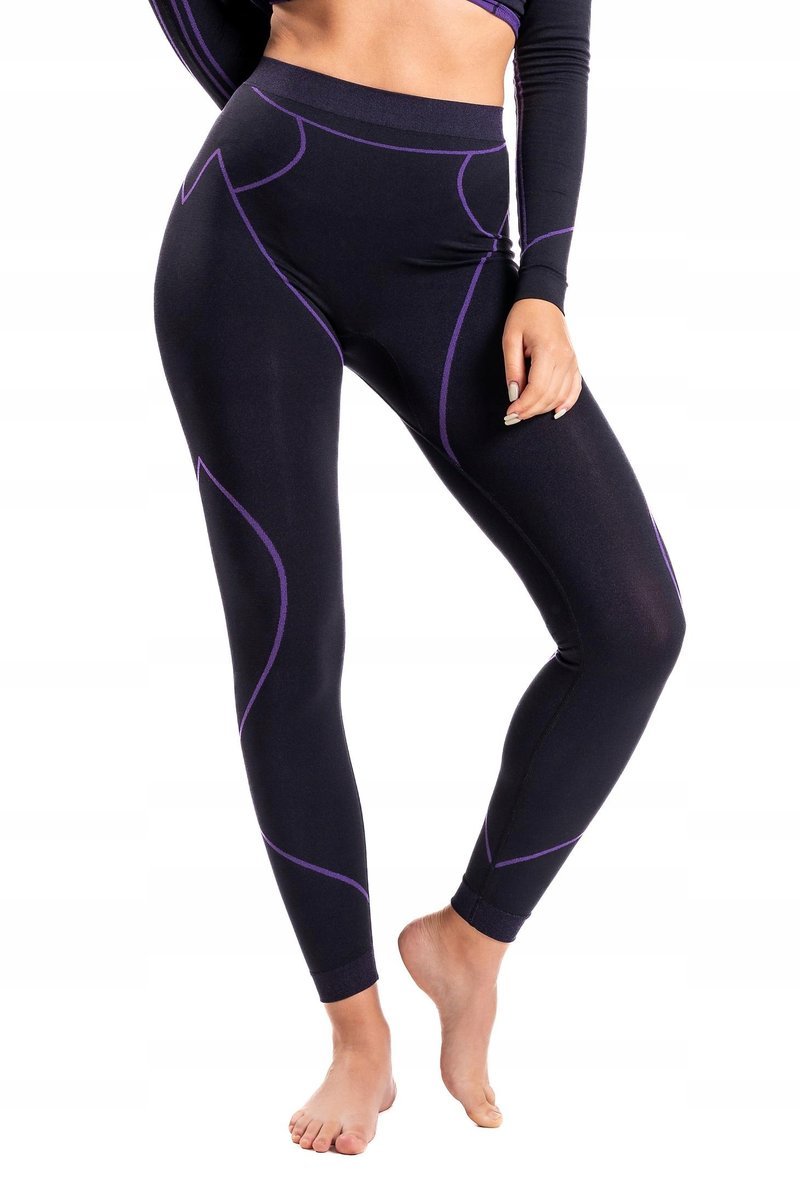 Damskie legginsy termoaktywne zapewniające komfort i swobodę ruchów