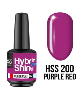 200. PURPLE RED - Lakier hybrydowy Hybrid Shine System - Color UV/LED - Mollon PRO - Lakiery hybrydowe 200. PURPLE RED - Lakier hybrydowy Hybrid Shine System - Color UV/LED - Mollon PRO - Lakiery hybrydowe - miniaturka - grafika 1