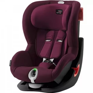 Britax Romer KING II LS 9-18 kg Black Series Burgundy Red - Foteliki samochodowe - miniaturka - grafika 1