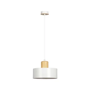 Emibig Torin lampa wisząca 1-punktowa biała 1047/1 1047/1 - Lampy sufitowe - miniaturka - grafika 1