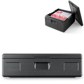 Pojemniki i kosze gastronomiczne - Hendi Pojemnik termoizolacyjny do pizzy 535x535x117 mm | Kitchen Line 707142 - miniaturka - grafika 1