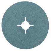 Materiały ścierne - Krążki ścierne fibra 125, K100, 3 szt,,cyrkon GRAPHITE - miniaturka - grafika 1