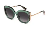 Okulary przeciwsłoneczne - Okulary FURLA SFU820-5303GE. Okulary przeciwsłoneczne, Kolor zielony. Kobieta. - miniaturka - grafika 1