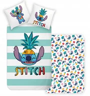 Pościel dla dzieci - Pościel 140x200 Lilo I Stitch Ananas Dziecięca Dwustronna Bawełna Disney - miniaturka - grafika 1