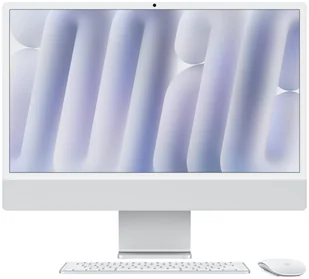 Apple iMac - M4 8/8 24'' 16GB 512GB Srebrny - Zestawy komputerowe - miniaturka - grafika 1