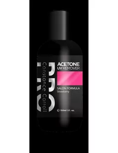 Carroll Constance Pro Zmywacz acetonowy Acetone UV Remover Strawberry 1000ml - Zmywacze i cleanery do paznokci - miniaturka - grafika 1