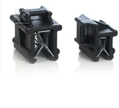 Inne mocowania - Uchwyt do montażu na krawędzi blachy typu PTBLK-C1-S,&nbsp;opk=100szt. - miniaturka - grafika 1