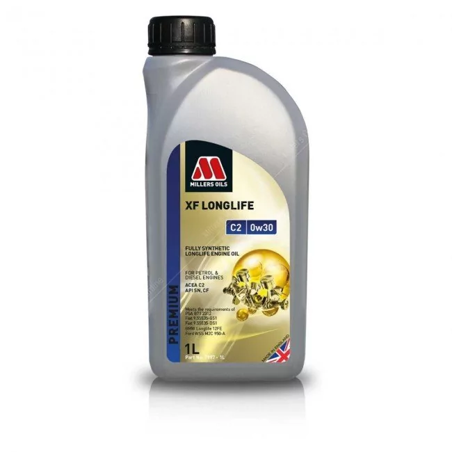 Millers Oils Xf Premium C2 0W30 1L