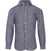 Bluzki dla chłopców - POLO RALPH LAUREN Lniana koszula | Regular Fit - miniaturka - grafika 1