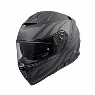 Kaski motocyklowe - PREMIER Kask Devil PR 9 BE BM, czarny/szary, S - miniaturka - grafika 1