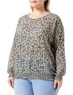 Bluzki damskie - s.Oliver Sales GmbH & Co. KG/s.Oliver Bluzka damska z długim rękawem, zielony, 48 - miniaturka - grafika 1