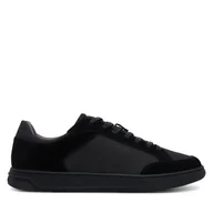 Sneakersy męskie - Sneakersy Calvin Klein Low Top Lace Up Repreve Mix HM0HM01802 Czarny - miniaturka - grafika 1
