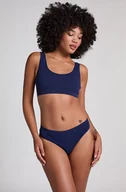 Majtki damskie - Hunkemöller Wysoko wycięte stringi Dianne Niebieski - miniaturka - grafika 1