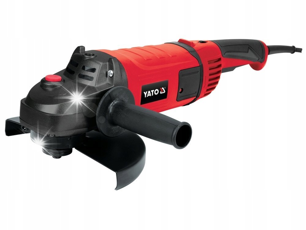 YATO SZLIFIERKA KĄTOWA SIECIOWA 230MM 2600W REGULACJA ODBROTÓW 2800-6500RPM