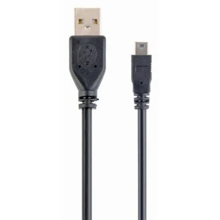 Gembird AM-BM5Pin (Canon) kabel mini USB 2.0 0.3m (CCP-USB2-AM5P-1) - Kable komputerowe i do monitorów - miniaturka - grafika 1