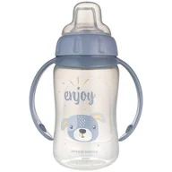 Kubki dla dzieci - Canpol Kubek treningowy 320ml 56/512blu - miniaturka - grafika 1