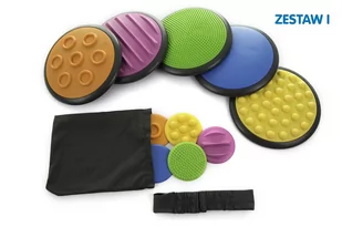 Sensoryczne Dyski Dotykowe Zestaw - Zabawki i gry sportowe - miniaturka - grafika 1