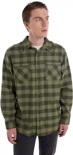 koszula męska BURTON FAVORITE FLANNEL LS Forest Moss Buffalo Plaid - Koszule męskie - miniaturka - grafika 1