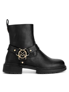 MEXX Botki MI001712243W Czarny - Botki damskie - miniaturka - grafika 1