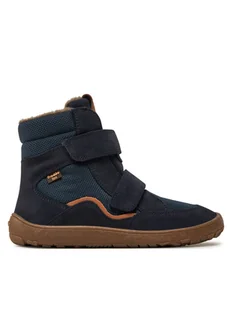 Froddo Kozaki Barefoot Tex Winter G3160233 S Niebieski - Buty dla chłopców - miniaturka - grafika 1