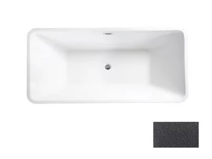 Wanna Wolnostojąca 160X80 Besco Evita Glam Wa-160-Egr - Wanny - miniaturka - grafika 1