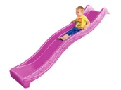 Place zabaw - Ślizg Zjeżdżalnia Ślizgawka Wodna 3 m JF różowy - miniaturka - grafika 1