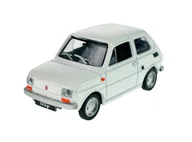 Samochody i pojazdy dla dzieci - KOLEKCJA PRL FIAT 126P MALUCH BIAŁY 1:43 - miniaturka - grafika 1