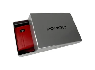 Portfel Damski ROVICKY (PL) Skóra Licowa Suwak Bułeczka 12 x 8 CPR-002 - Portfele - miniaturka - grafika 5