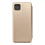 Etui i futerały do telefonów - Forcell Kabura Book Elegance do SAMSUNG A22 5G złoty - miniaturka - grafika 1