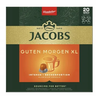 Kapsułki do Nespresso Jacobs Guten Morgen XL 20szt - Kawa w kapsułkach i saszetkach - miniaturka - grafika 1