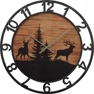 Zegary - Boltze Zegar ścienny z zimowym motywem, LUDWIG, Ø 70 cm - miniaturka - grafika 1